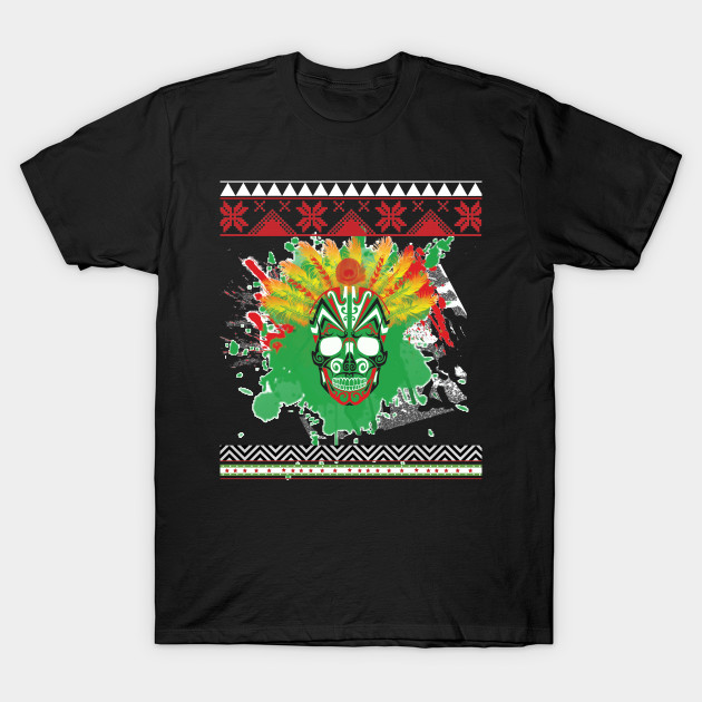 Color Exploding Skull